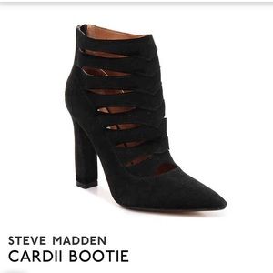 Black Steve Madden Cardii Boot
